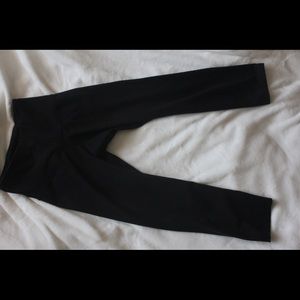Black Crop Leggings